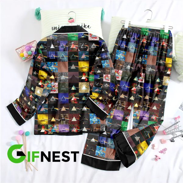 Pink Floyd Button Down Pajamas Set – HOATT 5387