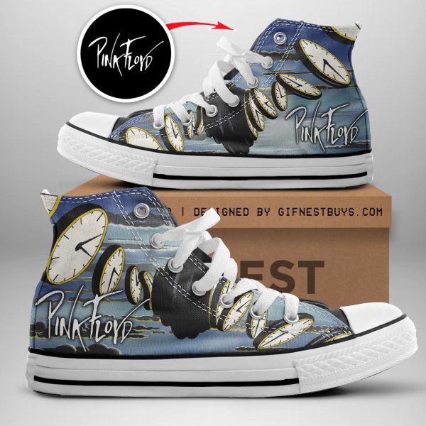 Pink Floyd High Top Canvas Shoes - GNE 712