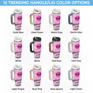 Personalized P!nk 40oz Stanley Tumbler - VANDH 3149