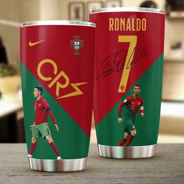 Cristiano Ronaldo x Portugal National Football Team Tumbler Cup - MAITM 7244