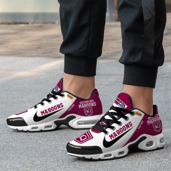 Personalized Queensland Maroons Air Max Shoes - TANTN 7299
