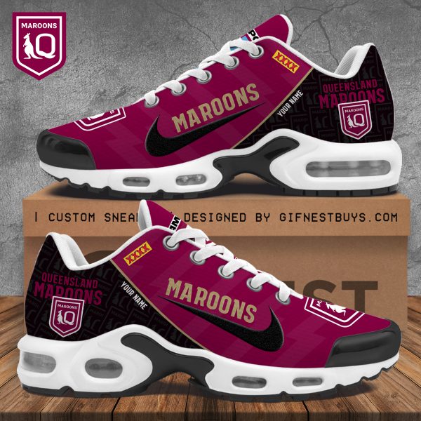 Personalized Queensland Maroons Air Max Shoes - TANTN 7298