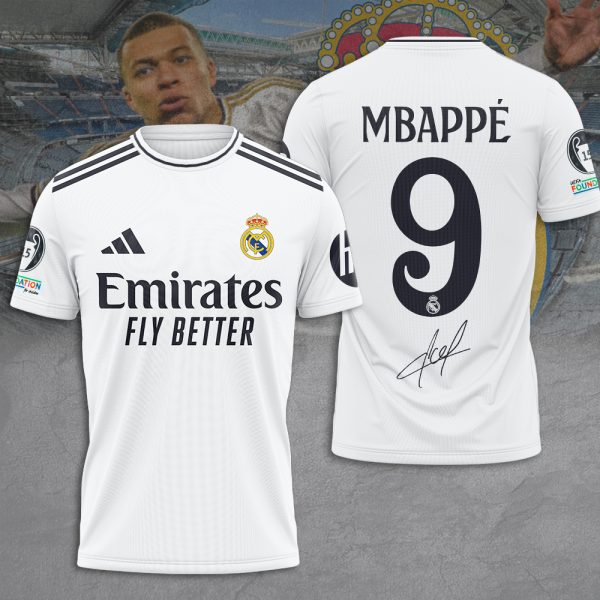 Real Madrid CF x Kylian Mbappé 3D Apparel – MAITM 7373
