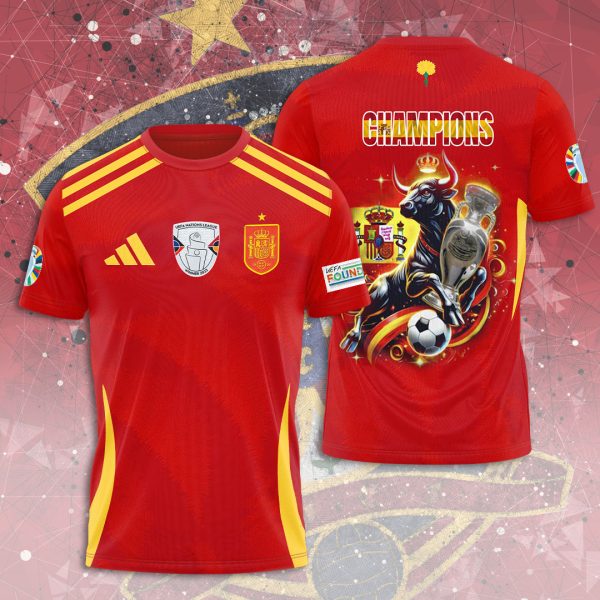 Spain National Football Team 3D Apparel - MAITM 7313