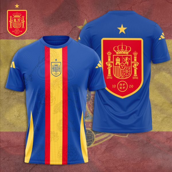 Spain National Football Team 3D Apparel - TANTN 7381