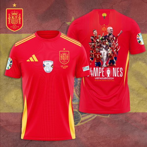 Spain National Football Team 3D Apparel - TANTN 7385