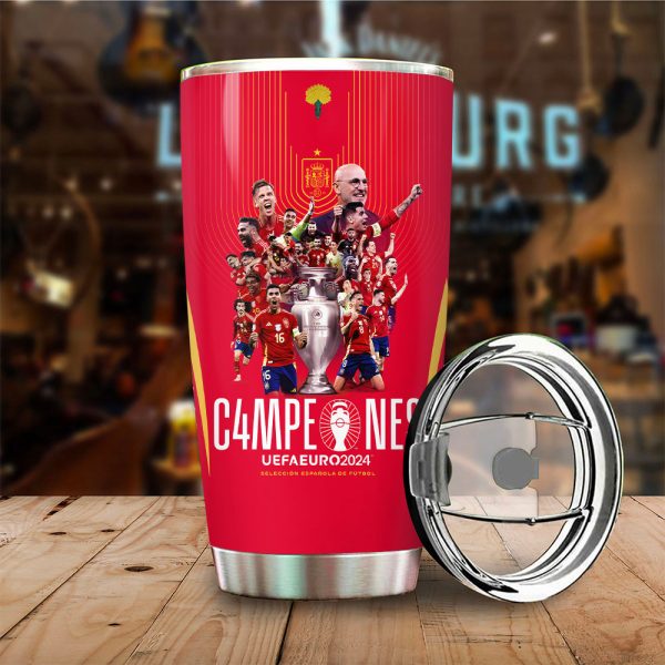 Spain National Football Team Tumbler Cup - TANTN 7411