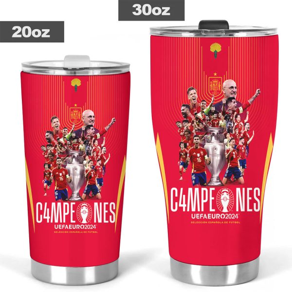 Spain National Football Team Tumbler Cup - TANTN 7411