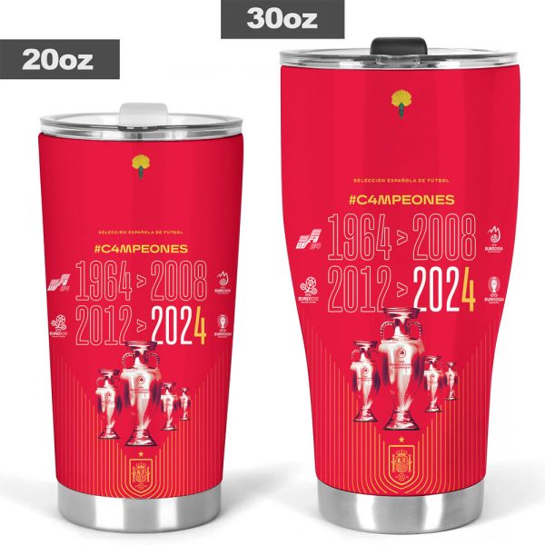 Spain National Football Team Tumbler Cup - TANTN 7412