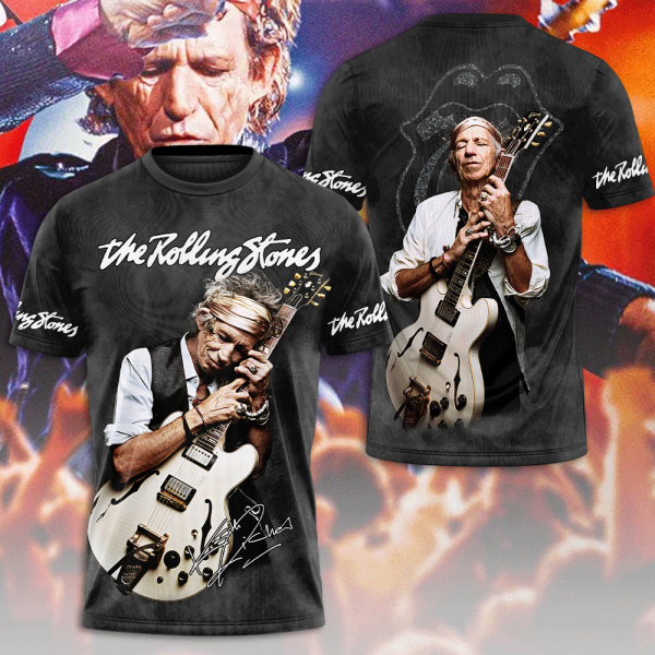 The Rolling Stones x Keith Richards 3D Apparel - MAITM 7209