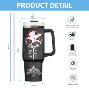 Personalized WWE x Wyatt Sicks 40oz Stanley Tumbler - VANDH 3106