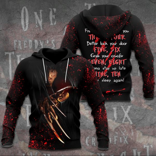 Freddy Krueger x Horror Movies 3D Apparel - GNE 837