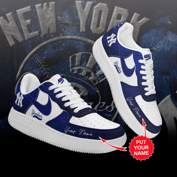 Personalized New York Yankees AF1 Sneaker – MAITM 7891