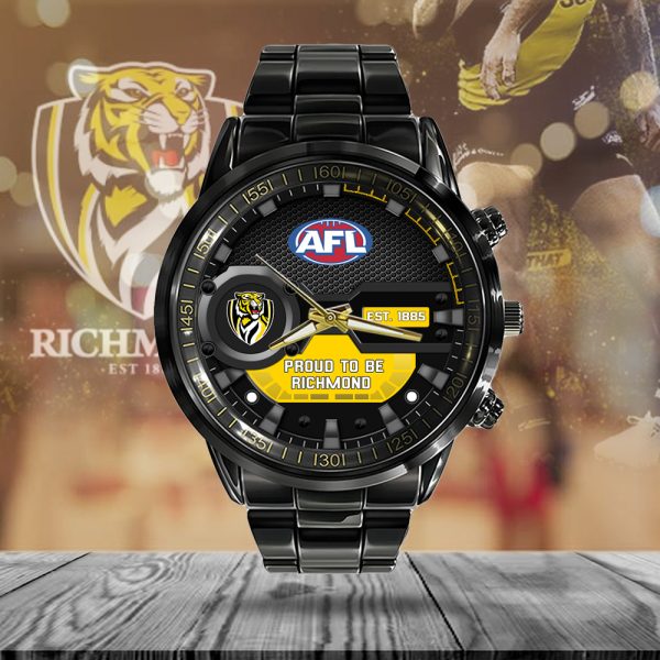 Richmond FC Black Stainless Steel Watch - MAITM 7903