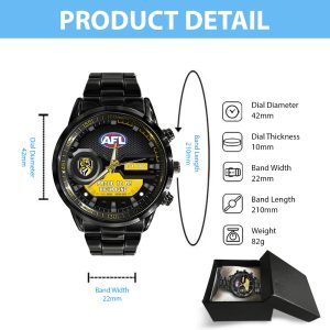 Richmond FC Black Stainless Steel Watch - MAITM 7903
