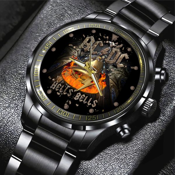 Rock Music Black Stainless Steel Watch - GNE 1089