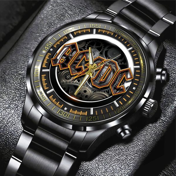 Rock Music Black Stainless Steel Watch - GNE 1222