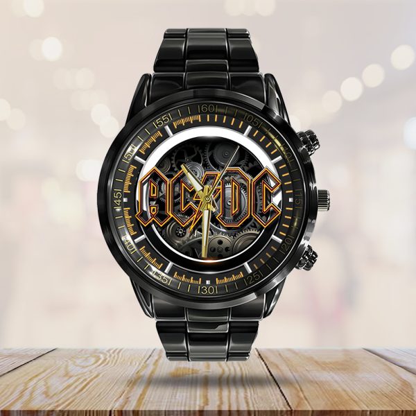 Rock Music Black Stainless Steel Watch - GNE 1222