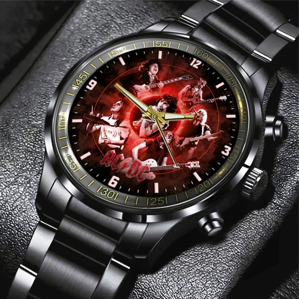 Rock Music Black Stainless Steel Watch - MAITM 7898