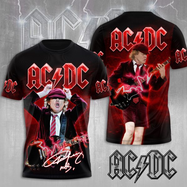 Rock Music X Angus Young 3D Apparel - GNE 955