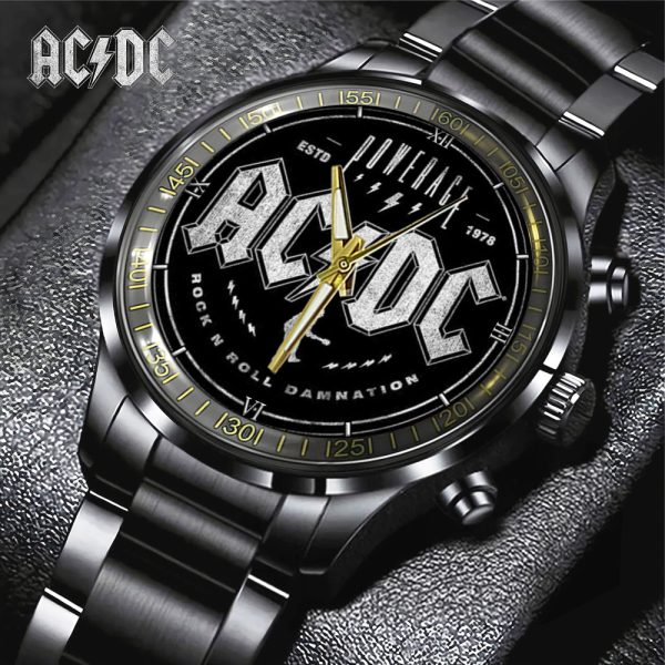 Rock Music Black Stainless Steel Watch - GNE 1232