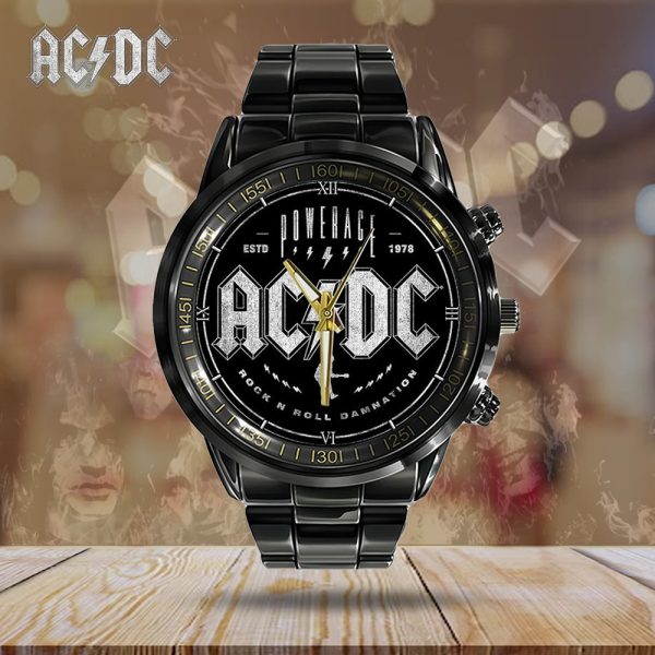Rock Music Black Stainless Steel Watch - GNE 1232