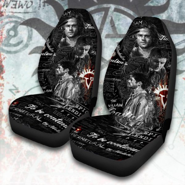 Supernatural 2PCS Car Seat Cover - ANHNV 5032