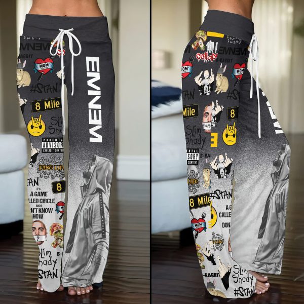 Eminem High-Waisted Straight-Leg Trousers - ANHNV 5071
