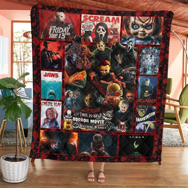 Horror Movies Quilt Blanket - ANHNV 5095
