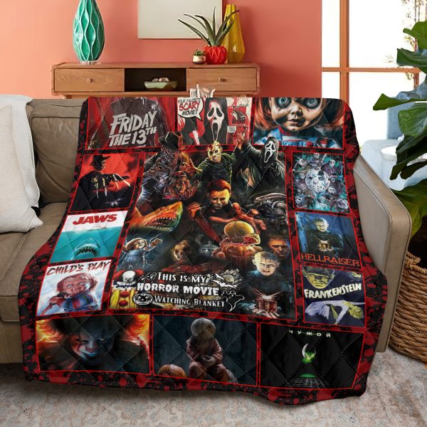 Horror Movies Quilt Blanket - ANHNV 5095