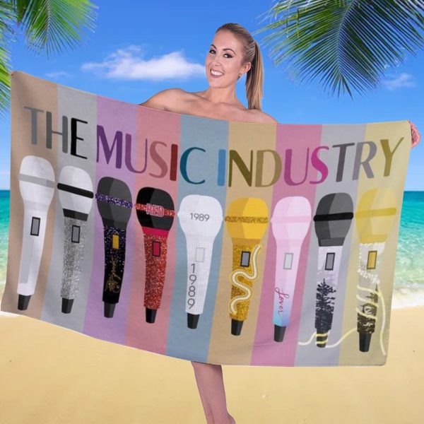 Taylor Swift Rectangle Beach Towel - ANHNV 5159