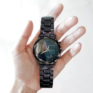 Adele Black Stainless Steel Watch - HOATT 6007