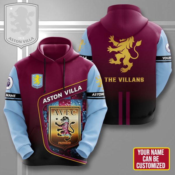 Personalized Aston Villa 3D Apparel - HUNGVV 6995