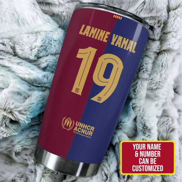 Personalized FC Barcelona Tumbler Cup - HUNGVV 6985