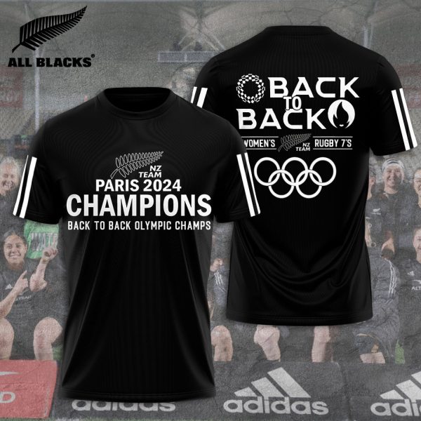 New Zealand Women's National Rugby Union Team Black Ferns 3D Apparel - TANTN 7643