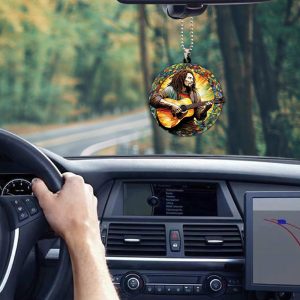 Bob Marley Custom Shape 2-sided Acrylic Car Ornament - HOATT 5851.1
