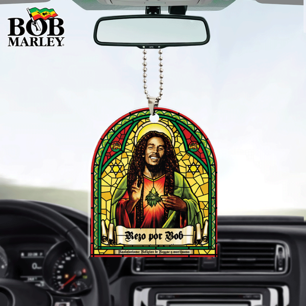 Bob Marley Custom Shape 2-sided Acrylic Car Ornament - HOATT 5918