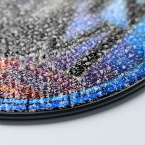Bon Jovi Round Stained Glass Suncatcher - VANDH 3372