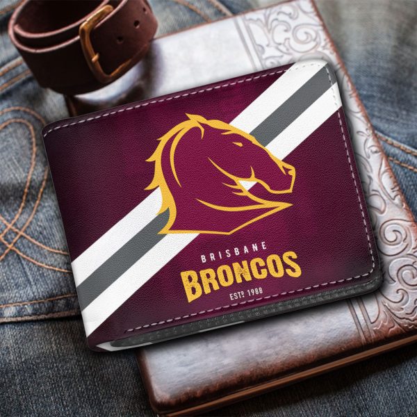 Brisbane Broncos 3D Printed Wallet - GNE 938
