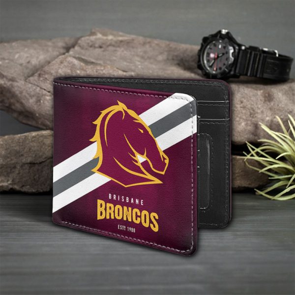 Brisbane Broncos 3D Printed Wallet - GNE 938