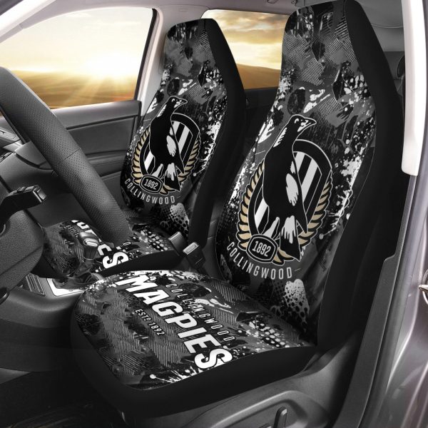 Collingwood FC 2PCS Car Seat Cover - HOATT 5999
