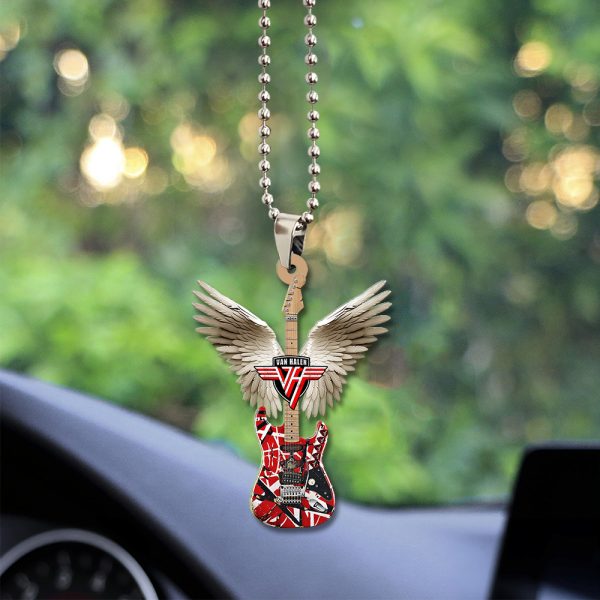 Eddie Van Halen Custom Shape 2-sided Acrylic Car Ornament - TANTN 7928
