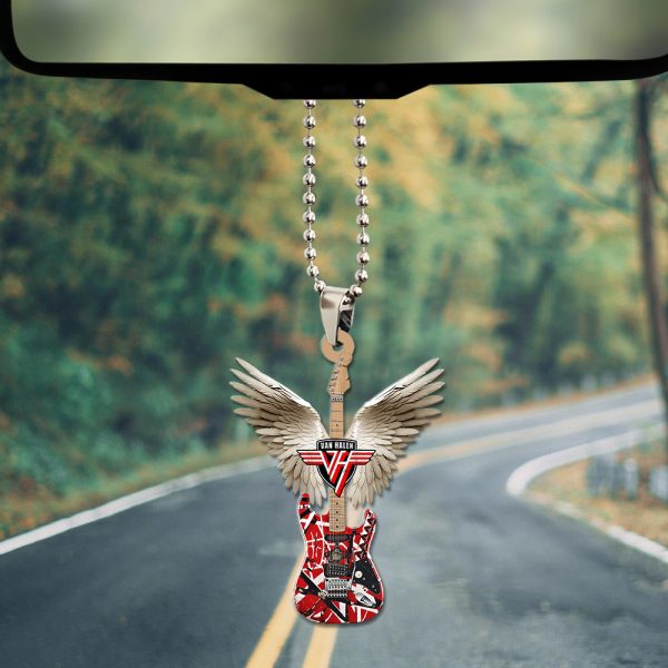 Eddie Van Halen Custom Shape 2-sided Acrylic Car Ornament - TANTN 7928