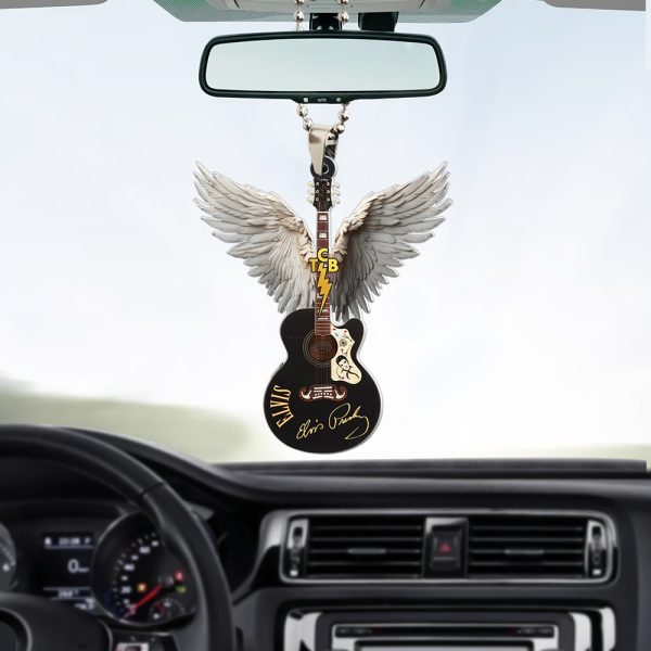 Elvis Presley Custom Shape 2-sided Acrylic Car Ornament - MAITM 7616