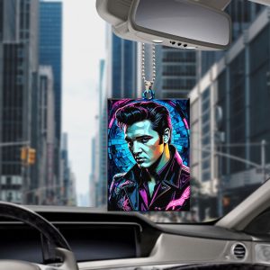 Elvis Presley Custom Shape 1-sided Acrylic Car Ornament - GNE 1255.4