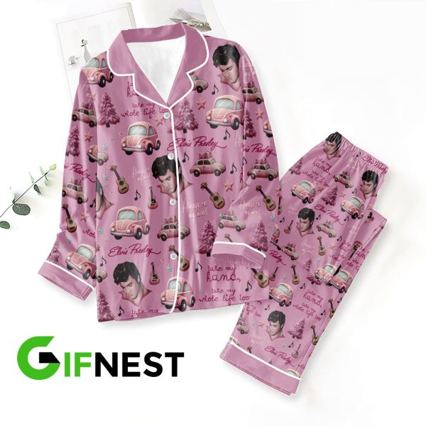 Elvis Presley Button Down Pajamas Set – TANTN 7639