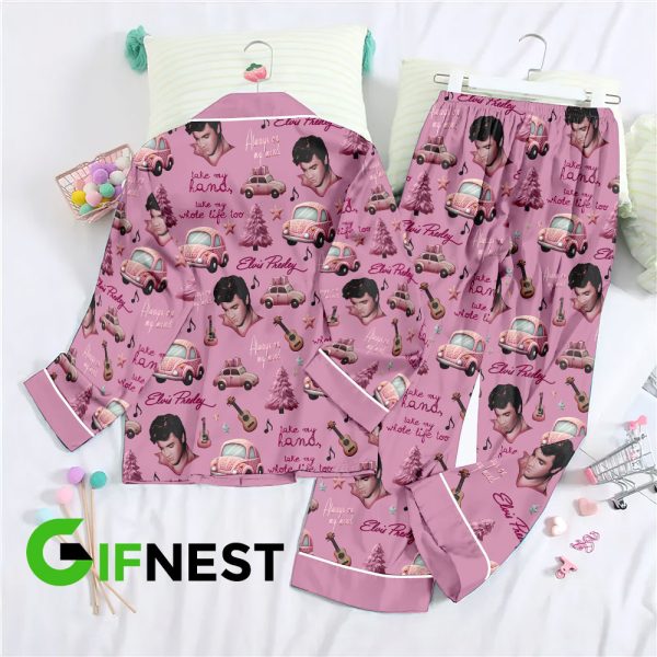 Elvis Presley Button Down Pajamas Set – TANTN 7639