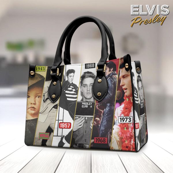 Elvis Presley Leather HandBag - VANDH 3288