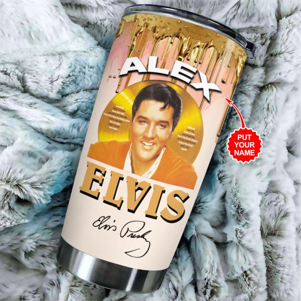 Personalized Elvis Presley Tumbler Cup - VANDH 3307