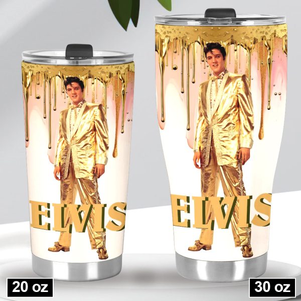 Personalized Elvis Presley Tumbler Cup - VANDH 3307